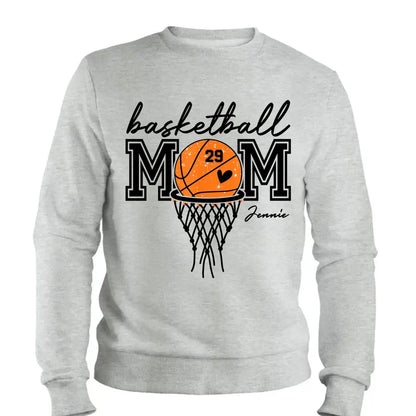 Basketball Mom Shirt – Personalized T-Shirt – Custom Gift for Basketball Mom or Dad on Game Day or Special Occasions  Ezcustomize