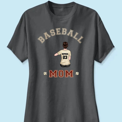 Best Baseball & Softball Mom Ever Shirt – Personalized Custom T-Shirt – Birthday or Loving Gift for Proud Sports Moms  Ezcustomize
