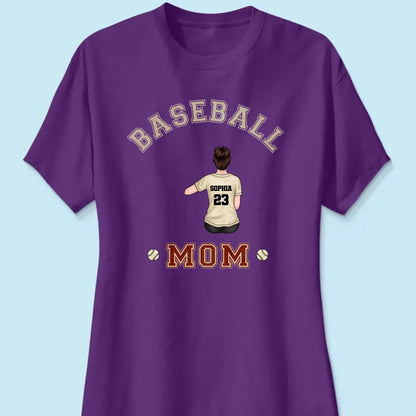 Best Baseball & Softball Mom Ever Shirt – Personalized Custom T-Shirt – Birthday or Loving Gift for Proud Sports Moms  Ezcustomize
