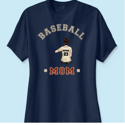 Best Baseball & Softball Mom Ever Shirt – Personalized Custom T-Shirt – Birthday or Loving Gift for Proud Sports Moms  Ezcustomize