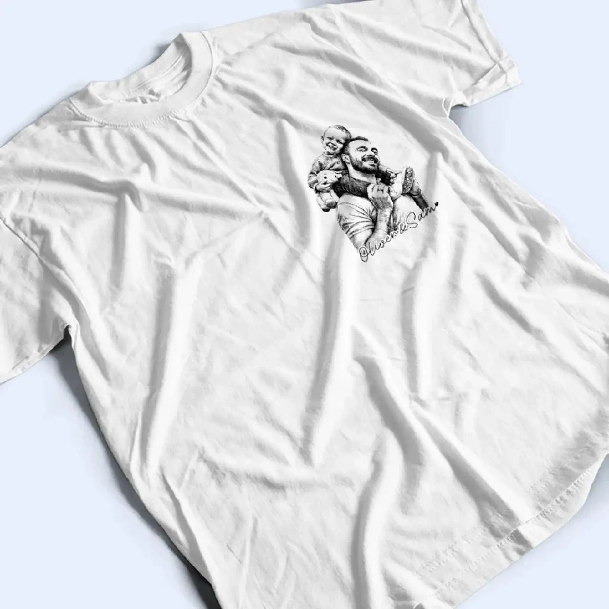 CustomPhotoPencilSketchFamilyDogCatPortrait-PersonalizedTShirt-DH334-CLA2608-MKWEB2
