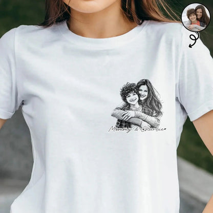 Custom-Photo-Pencil-Sketch-Family-Dog-Cat-Portrait---Personalized-T-Shirt-DH334-CLA2608-MK-DEF-2