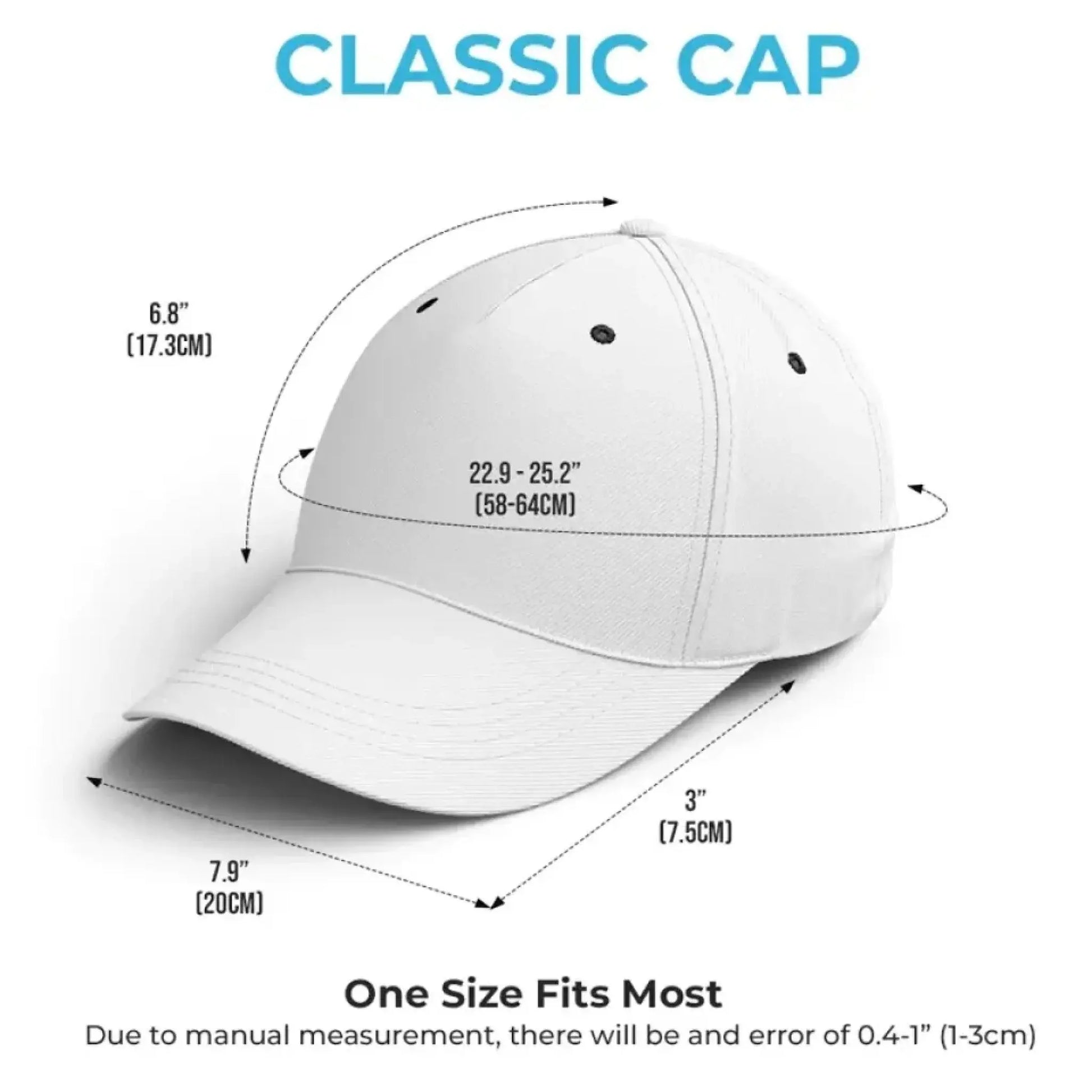 Best Dad Ever Personalized Classic Cap – Custom All Over Print Hat Gift for Dad & Grandpa  Ezcustomize