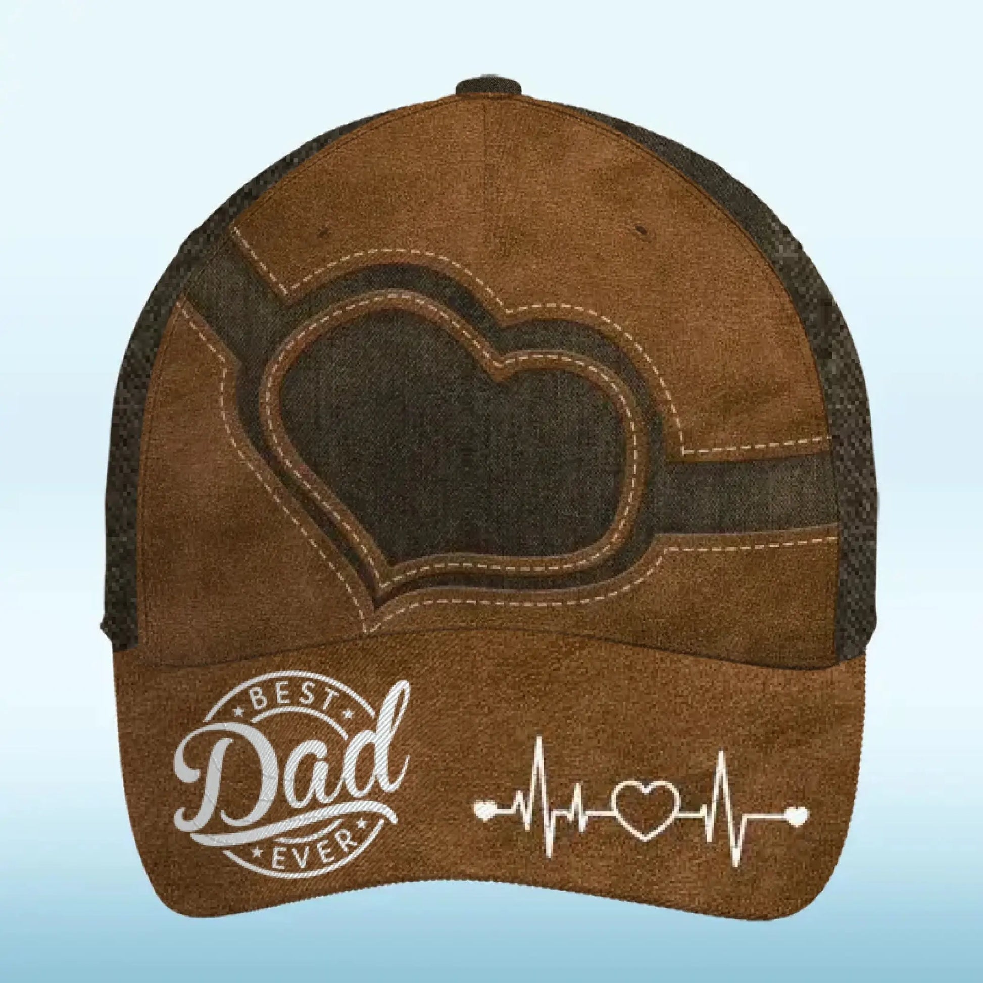 Best Dad Ever Personalized Classic Cap – Custom All Over Print Hat Gift for Dad & Grandpa  Ezcustomize