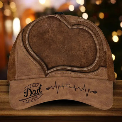Best Dad Ever Personalized Classic Cap – Custom Father's Day Gift for Dad, Papa, Grandpa, Daddy, Dada  Ezcustomize