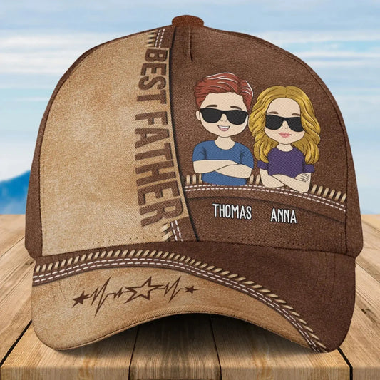 Best Dad - Personalized Classic Cap, Unique Custom Hat for Fathers & Grandpa  Ezcustomize