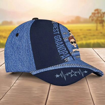 Best Dad - Personalized Classic Cap, Unique Custom Hat for Fathers & Grandpa  Ezcustomize