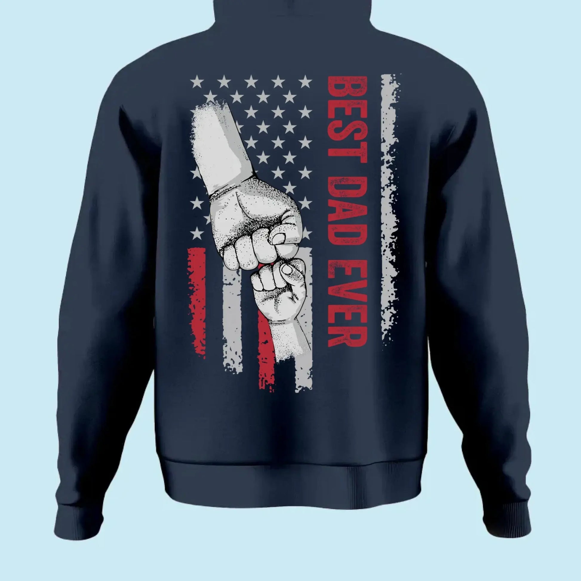 Best Grandpa Ever Shirt – Personalized T-Shirt/Hoodie – Custom Father’s Day Gift for Dad/Grandpa  Ezcustomize