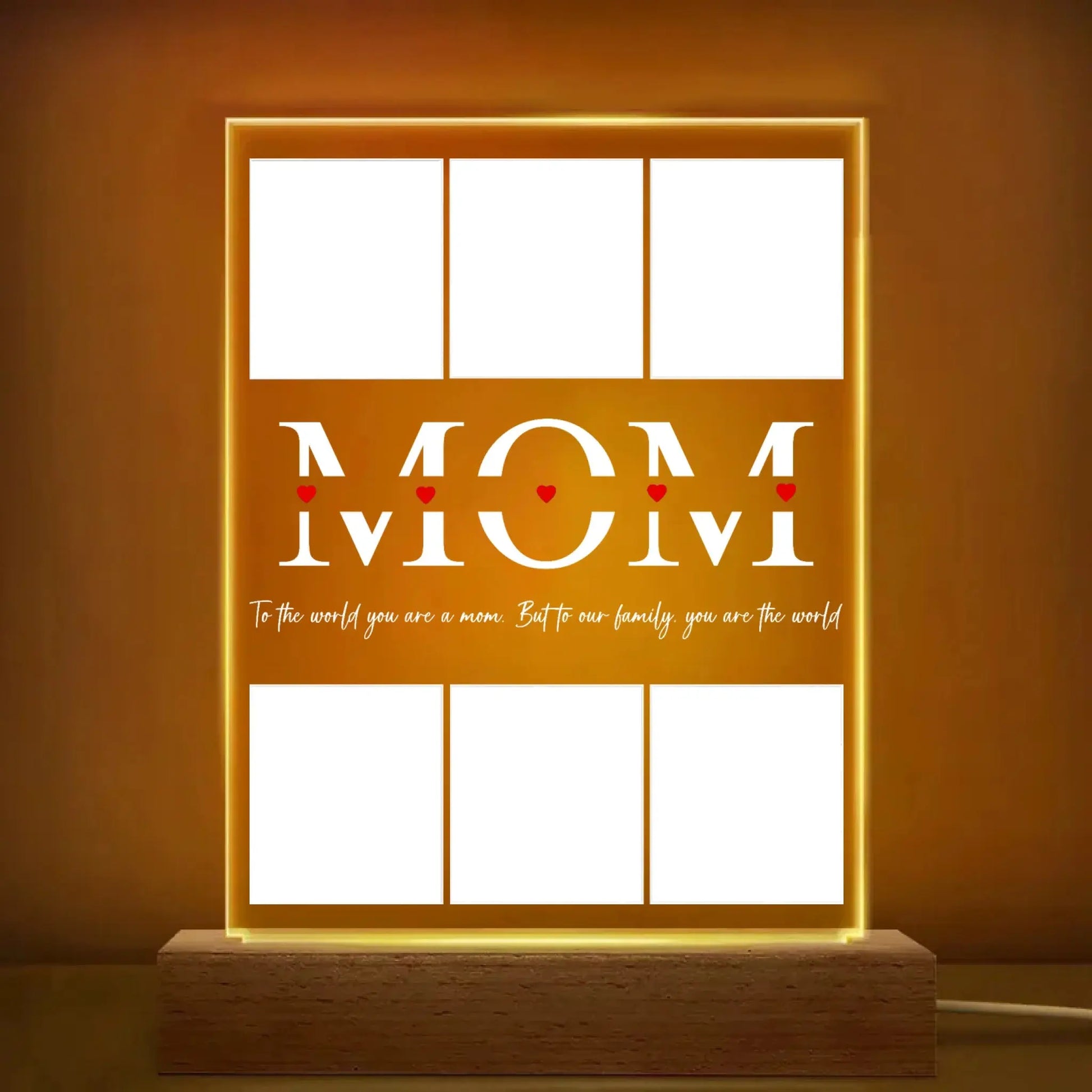 Best Mom Ever – Personalized Photo LED Night Light, Custom Mother’s Day & Birthday Gift for Mom, Stepmom, & More  Ezcustomize