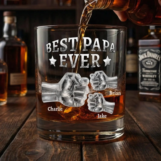 Best_Papa_Ever_Fist_Bump_Personalized_Whiskey_Glass_1