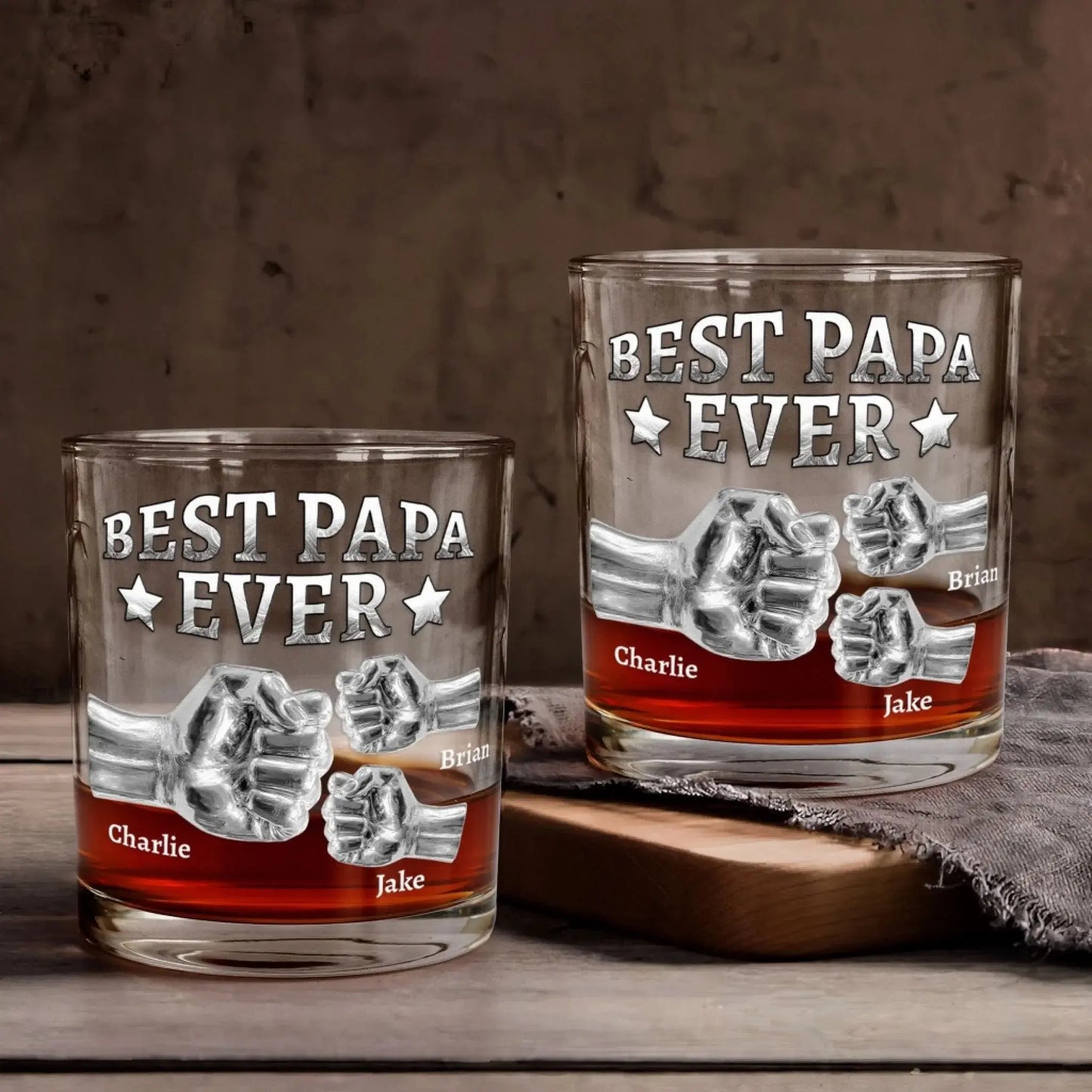 Best_Papa_Ever_Fist_Bump_Personalized_Whiskey_Glass_3