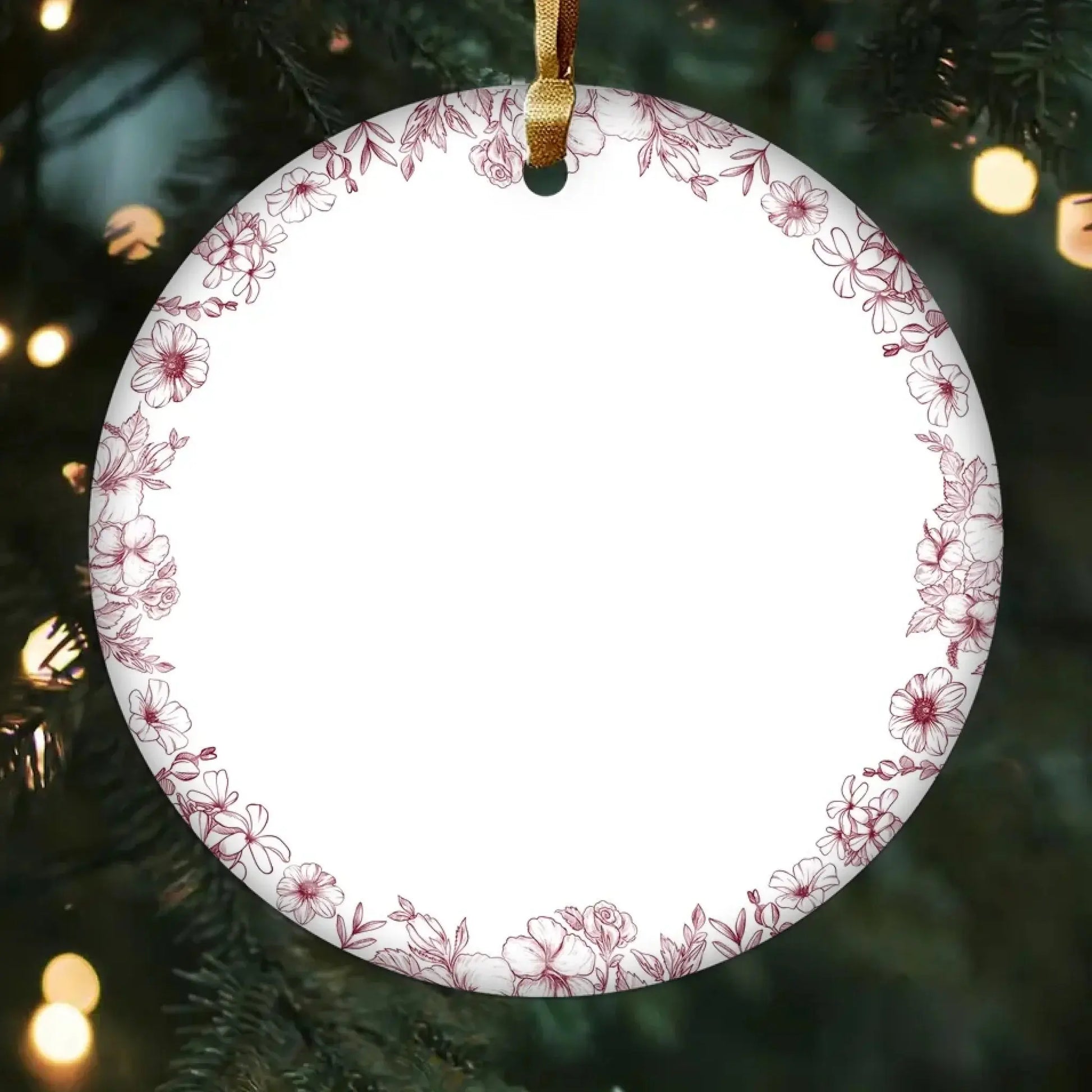 Bible Verse Ceramic Ornament – Personalized Christian Christmas Tree Decoration – Meaningful Holiday Gift Filled with Love & Blessings  Ezcustomize