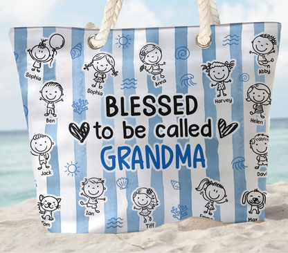Blessed_To_Be_Called_Grandma_Personalized_Beach_Bag_2_2000x