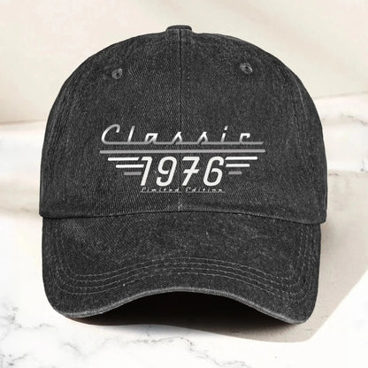 Classic Limited Edition Vintage Aesthetic - Personalized Baseball Cap - Gift for Dad, Husband, Grandpa, Papa, Father, Men, Brother  Ezcustomize