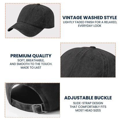 Classic Limited Edition Vintage Aesthetic - Personalized Baseball Cap - Gift for Dad, Husband, Grandpa, Papa, Father, Men, Brother  Ezcustomize