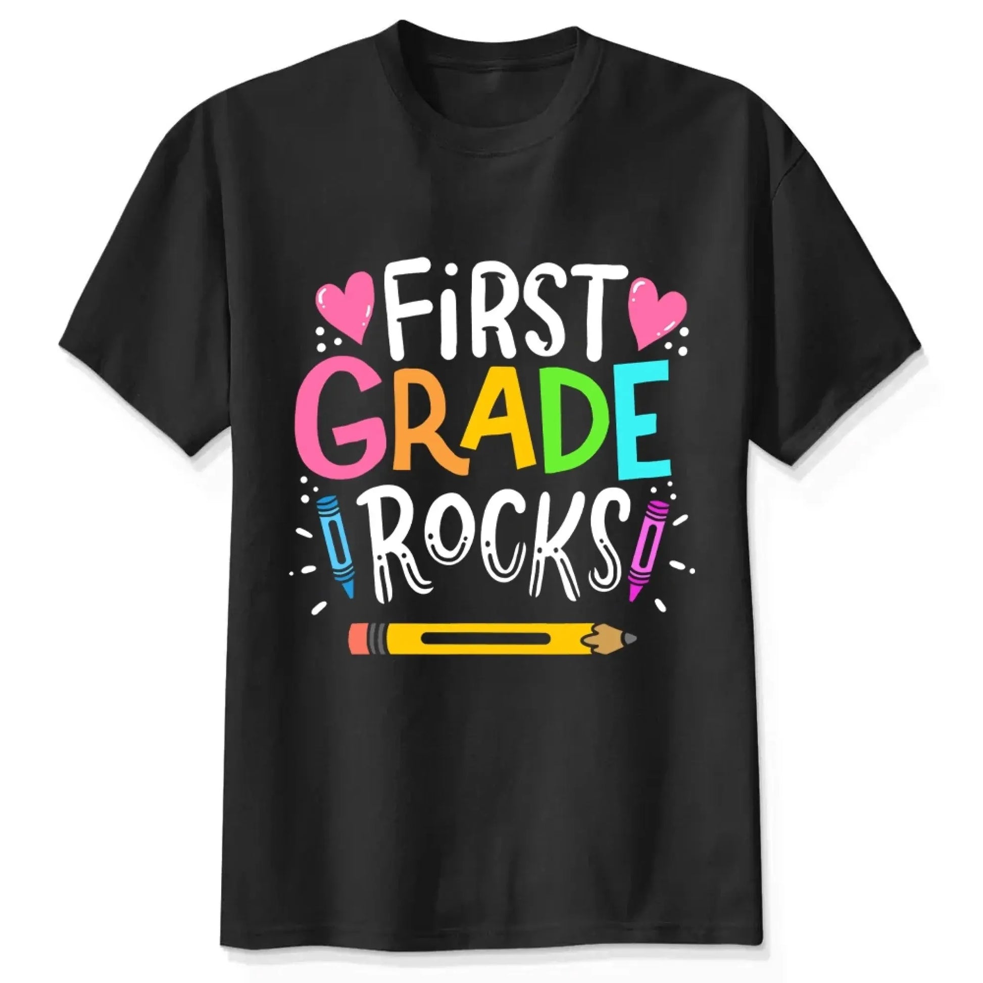 Colorful Back to School Teacher Shirt – Personalized Custom Grade T-Shirt for Kindergarten, Pre-K, 1st–5th Grade, Preschool  Ezcustomize