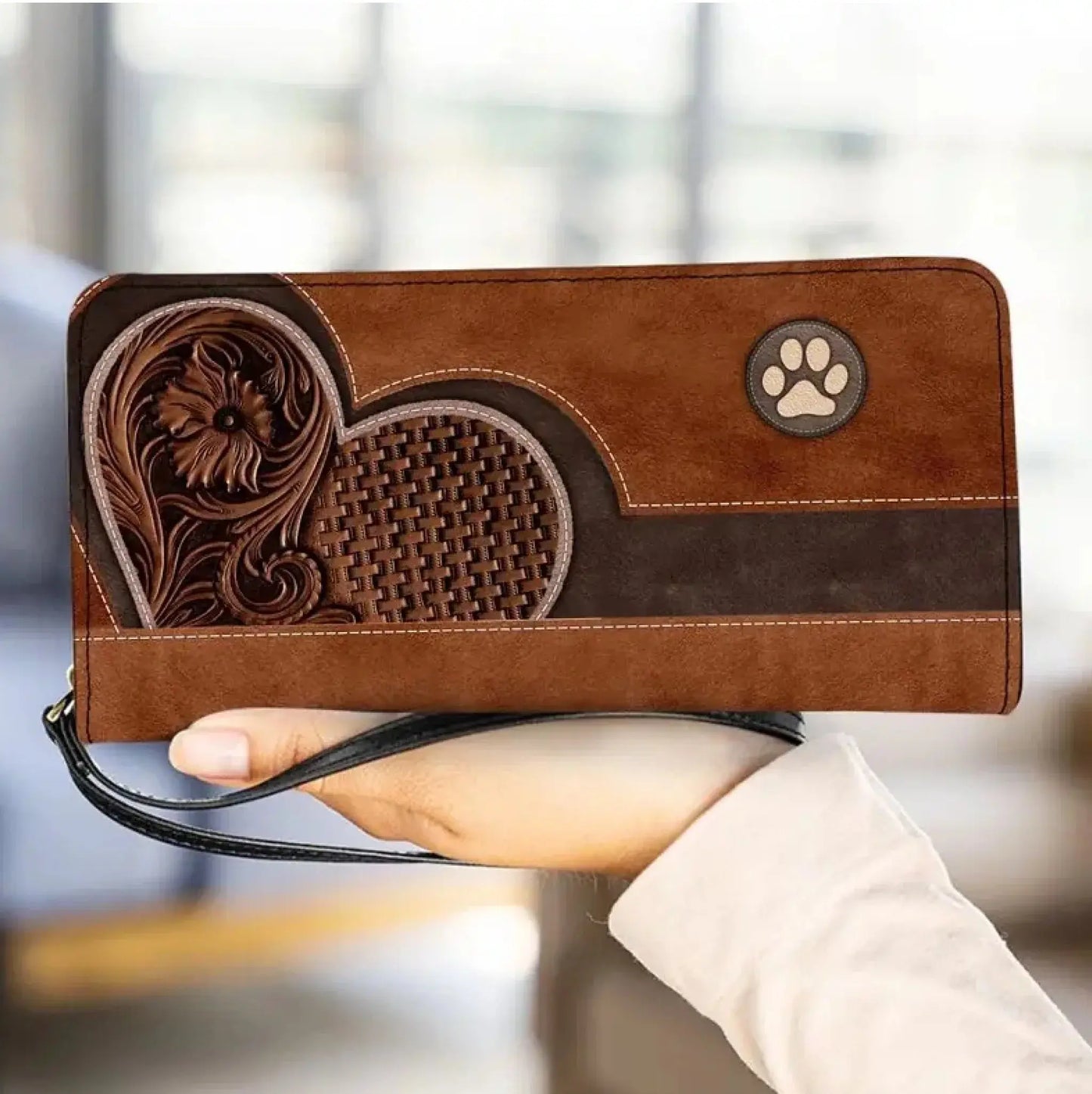 Custom Dog Breed Leather Wallet – Personalized Gift for Pet Owners, Stylish & Durable Keepsake for Dog Lovers  Ezcustomize