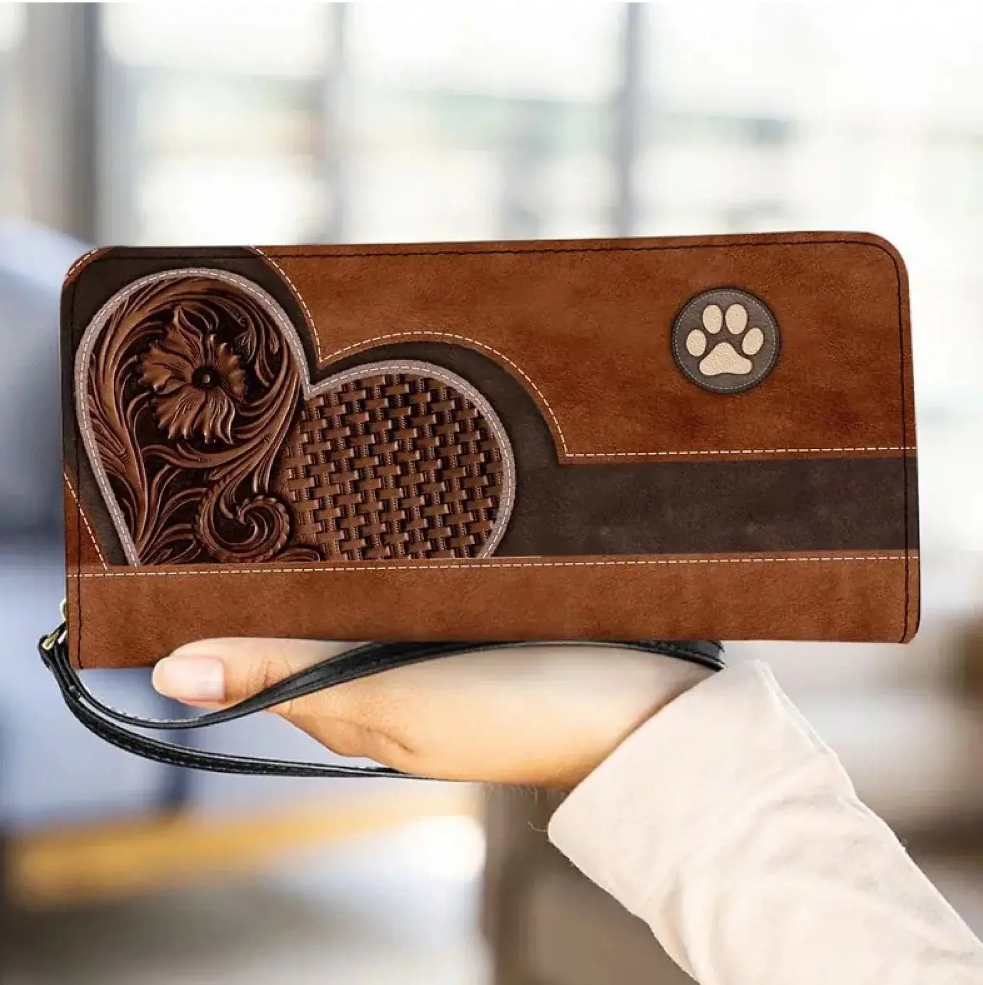 Custom Dog Breed Leather Wallet – Personalized Gift for Pet Owners, Stylish & Durable Keepsake for Dog Lovers  Ezcustomize