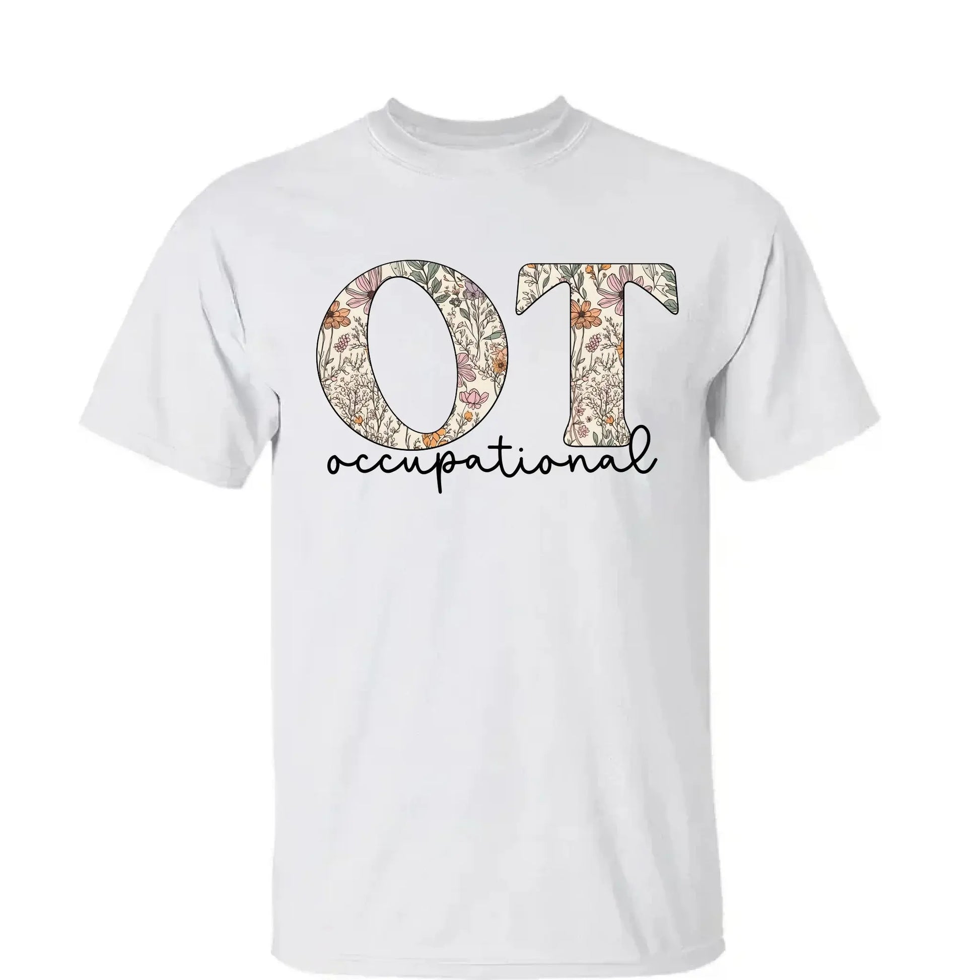 Custom Floral Teacher Shirt with Name – Personalized Back to School Shirt for Grade Level, Subject, or Teacher Name  Ezcustomize