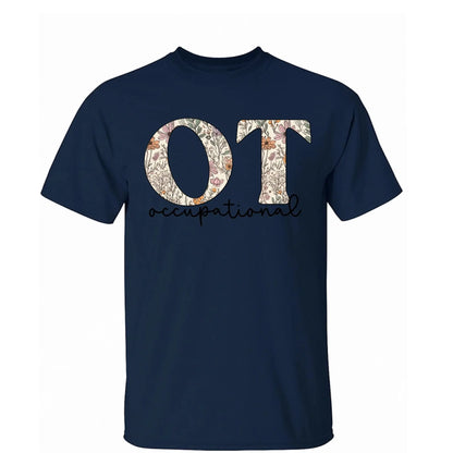 Custom Floral Teacher Shirt with Name – Personalized Back to School Shirt for Grade Level, Subject, or Teacher Name  Ezcustomize