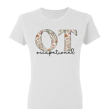Custom Floral Teacher Shirt with Name – Personalized Back to School Shirt for Grade Level, Subject, or Teacher Name  Ezcustomize
