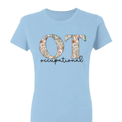 Custom Floral Teacher Shirt with Name – Personalized Back to School Shirt for Grade Level, Subject, or Teacher Name  Ezcustomize
