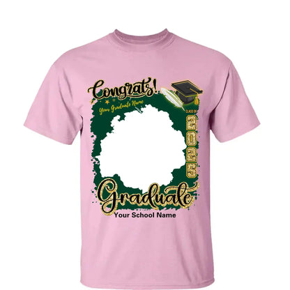 Custom Grad T-Shirt – Upload Your Photo – Perfect Gift for Graduates  Ezcustomize