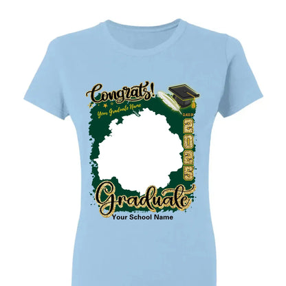 Custom Grad T-Shirt – Upload Your Photo – Perfect Gift for Graduates  Ezcustomize