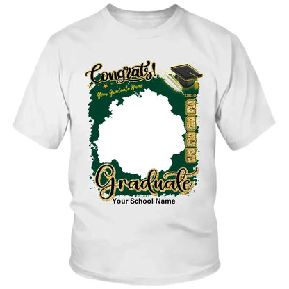 Custom Grad T-Shirt – Upload Your Photo – Perfect Gift for Graduates  Ezcustomize