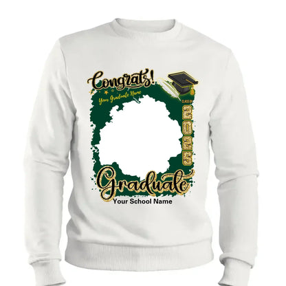 Custom Grad T-Shirt – Upload Your Photo – Perfect Gift for Graduates  Ezcustomize