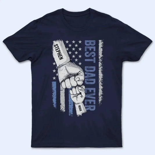 Custom Grandfather Tee - "Best Grandpa Ever" Personalized Shirt for Any Occasion  Ezcustomize