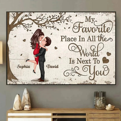 Custom Love Memory Print – Personalized Poster/Canvas – Romantic Gift for Couples to Celebrate Love & Special Moments  Ezcustomize