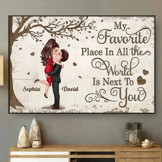 Custom Love Memory Print – Personalized Poster/Canvas – Romantic Gift for Couples to Celebrate Love & Special Moments  Ezcustomize