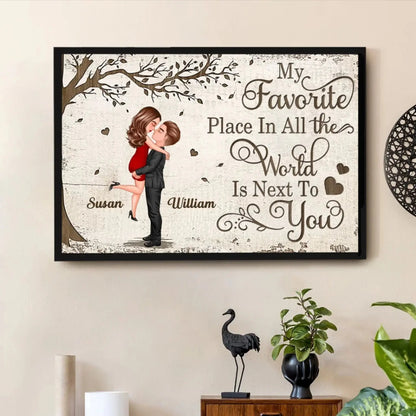 Custom Love Memory Print – Personalized Poster/Canvas – Romantic Gift for Couples to Celebrate Love & Special Moments  Ezcustomize