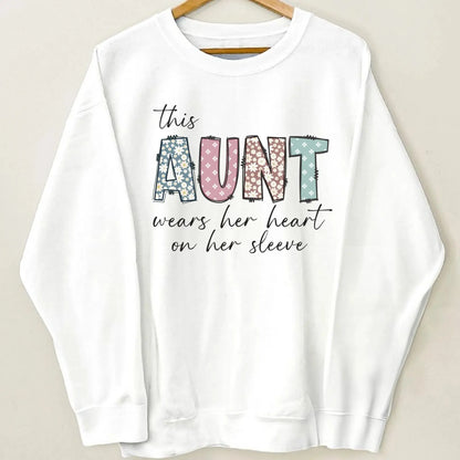 Custom Mama Heart Sleeve Sweatshirt – Personalized Kids' Names Gift for Mom, Nana, or Grandma  Ezcustomize