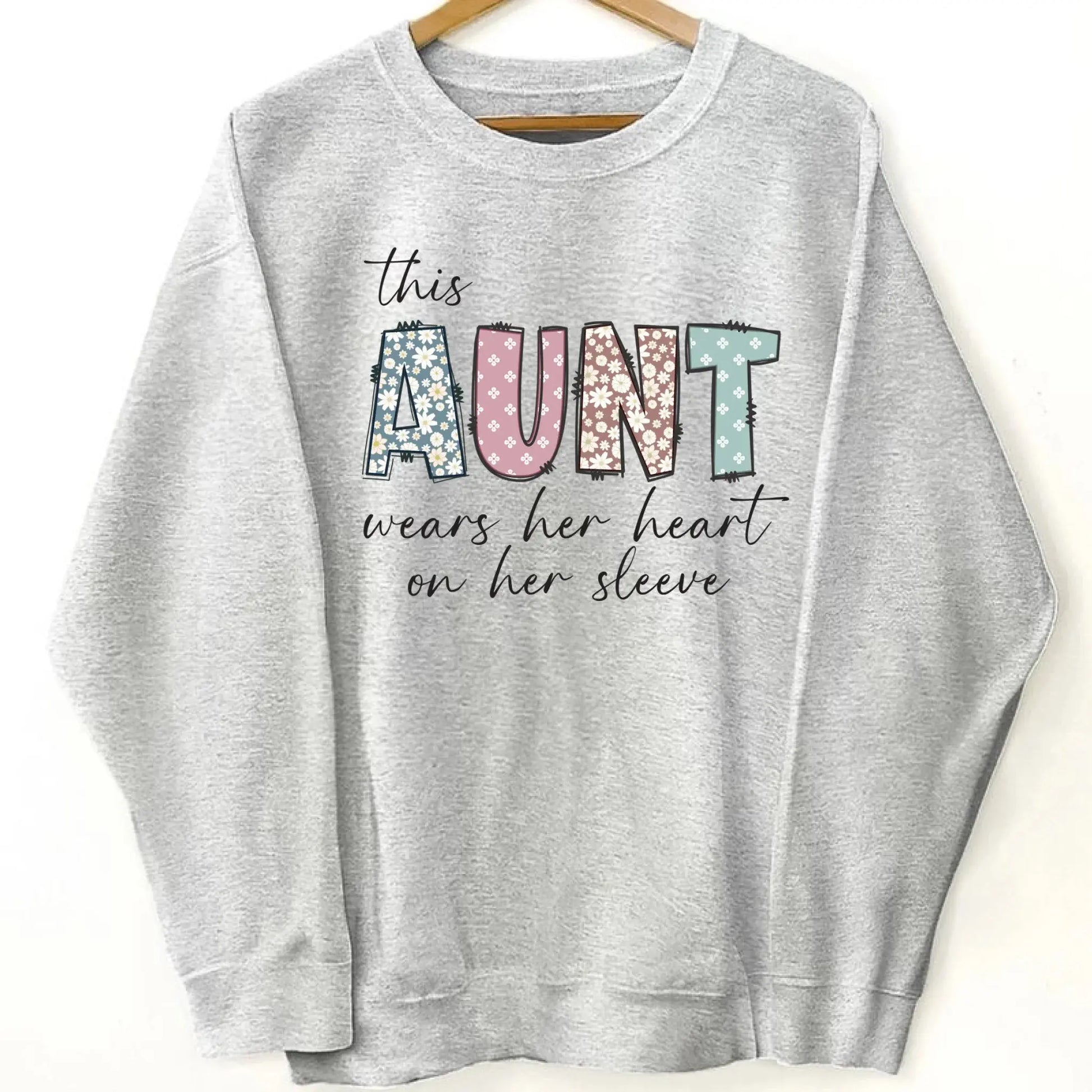 Custom Mama Heart Sleeve Sweatshirt – Personalized Kids' Names Gift for Mom, Nana, or Grandma  Ezcustomize