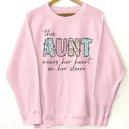 Custom Mama Heart Sleeve Sweatshirt – Personalized Kids' Names Gift for Mom, Nana, or Grandma  Ezcustomize