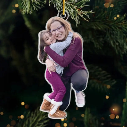 Custom Photo A Grandmother's Love Is Forever And Always - Family Personalized Custom Ornament - Acrylic Custom Shaped - Christmas Gift For Grandma  Ezcustomize