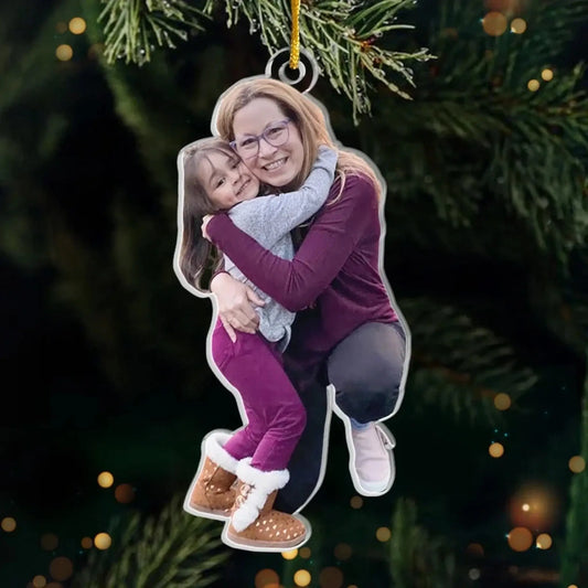 Custom Photo A Grandmother's Love Is Forever And Always - Family Personalized Custom Ornament - Acrylic Custom Shaped - Christmas Gift For Grandma  Ezcustomize