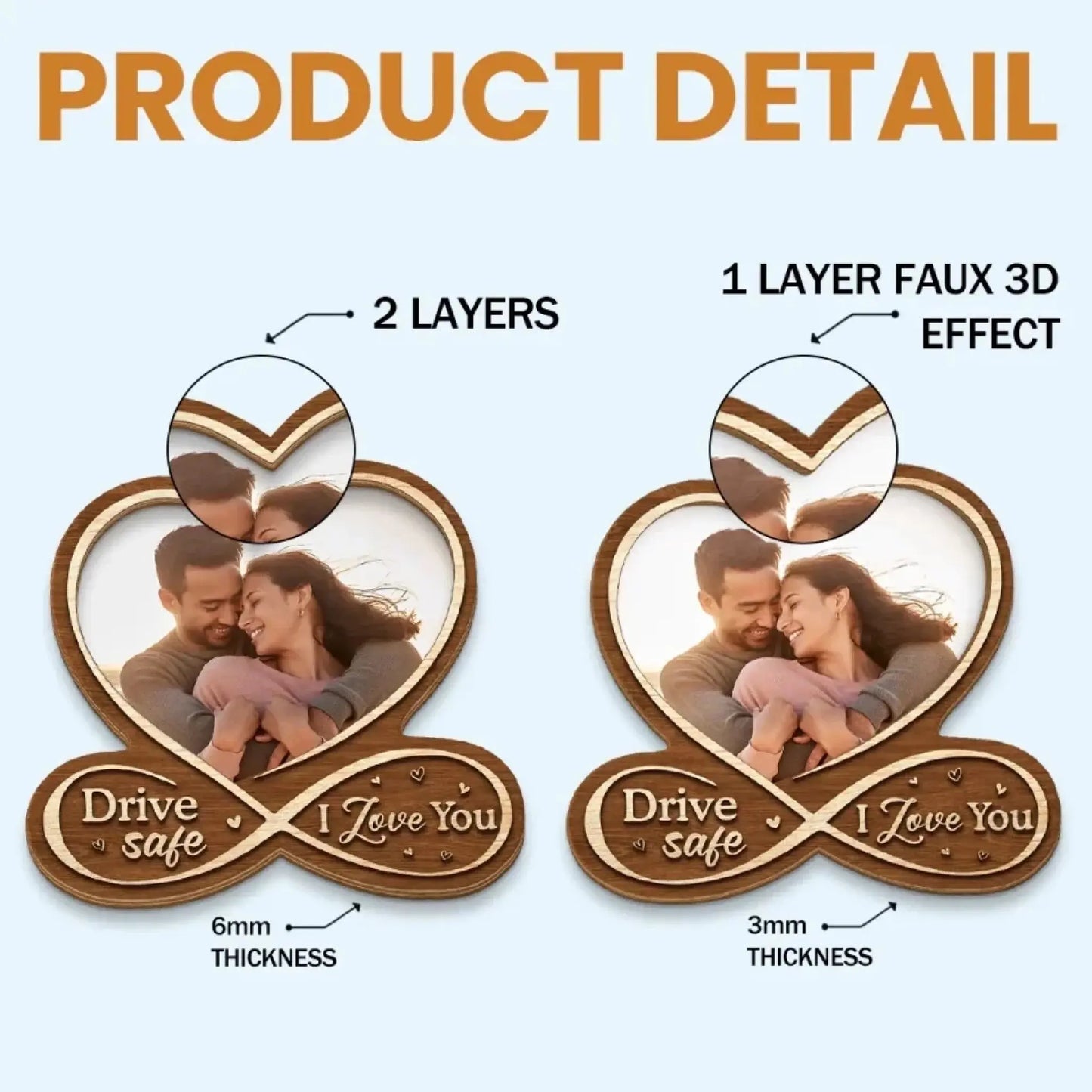 Custom Photo All of Me Loves All of You Couple Personalized Car Visor Clip – Romantic Gift for Husband & Wife, Anniversary  Ezcustomize