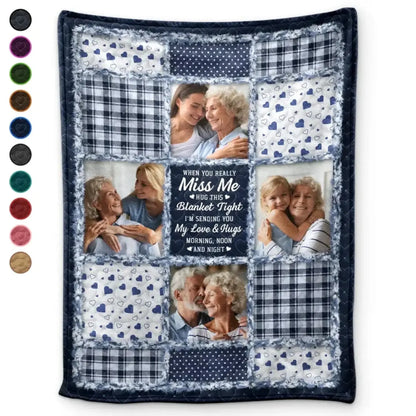 Custom Photo Blanket – Personalized Fleece & Sherpa Blanket with Pictures, Meaningful Gift for Couples & Family  Ezcustomize