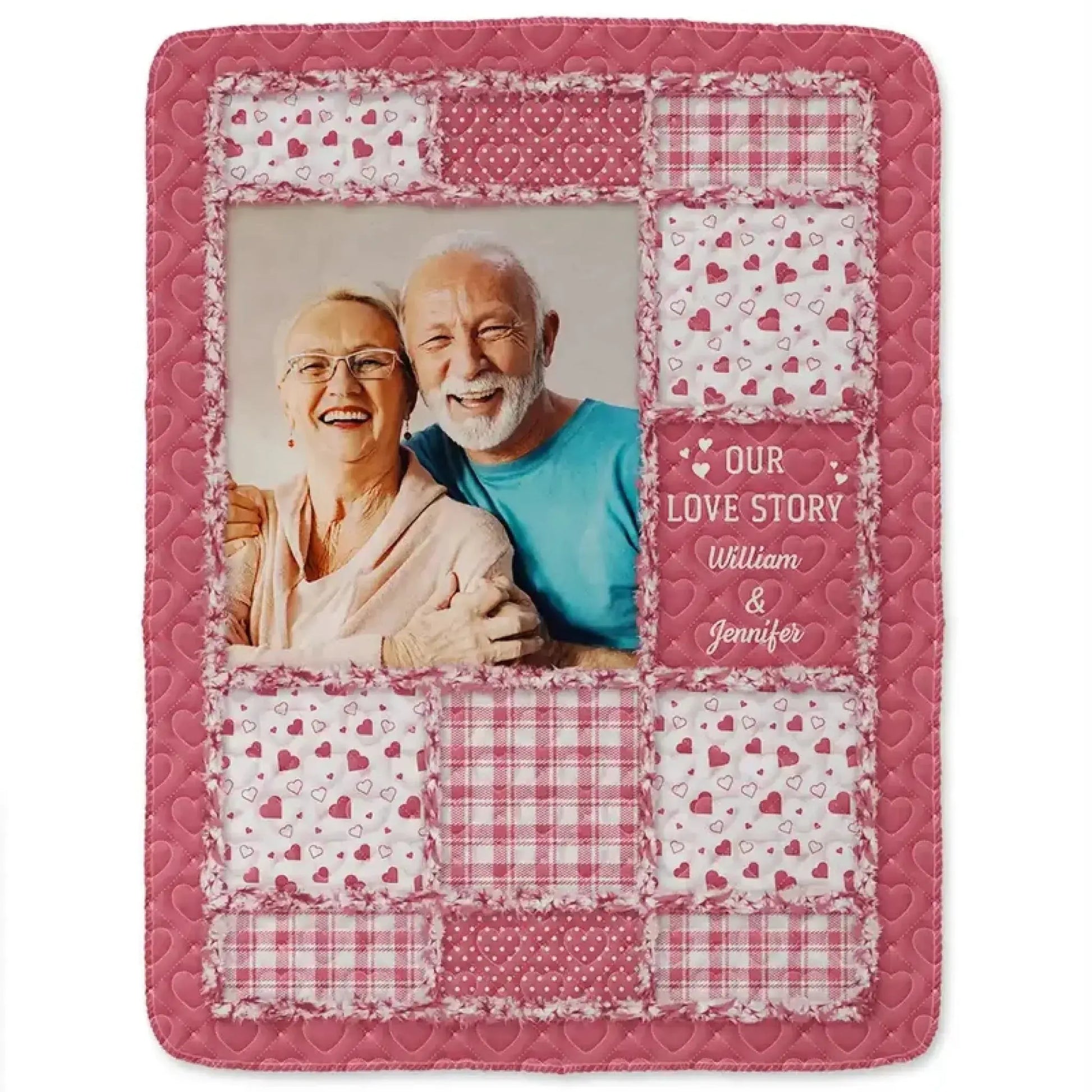 Custom Photo Blanket – Personalized Fleece & Sherpa Blanket with Pictures, Meaningful Gift for Couples & Family  Ezcustomize