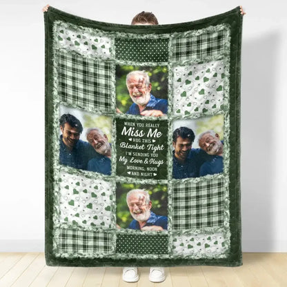 Custom Photo Blanket – Personalized Fleece & Sherpa Blanket with Pictures, Meaningful Gift for Couples & Family  Ezcustomize