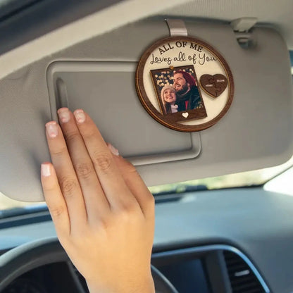 Custom Photo Drive Safe I Love You Couple – Personalized Car Visor Clip – Romantic Anniversary & Valentine’s Day Gift for Him or Her  Ezcustomize