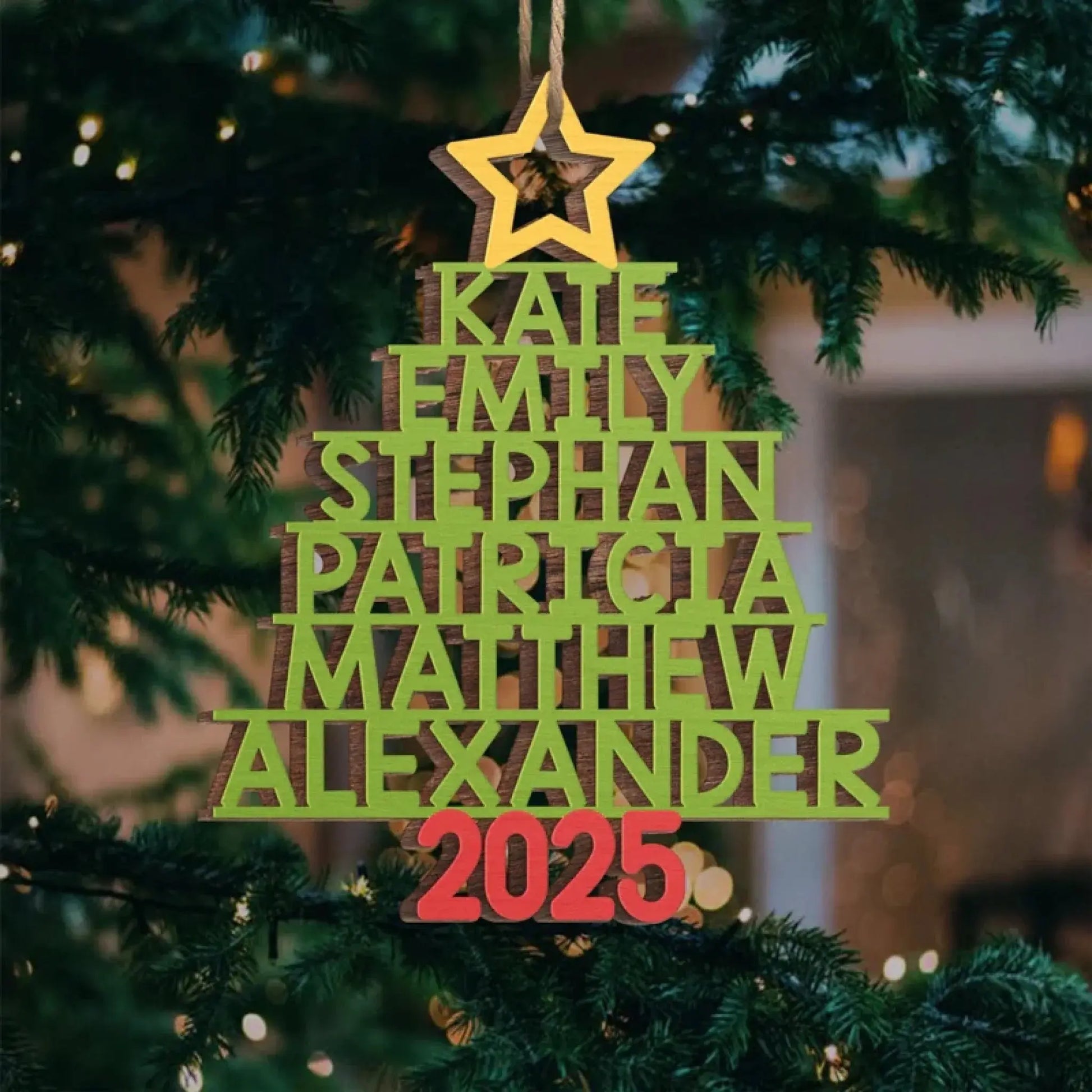 Custom Wood Ornament - Personalized Christmas Birthday Gifts For Family, Kids - The Best Part Of Christmas Holiday  Ezcustomize