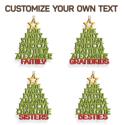Custom Wood Ornament - Personalized Christmas Birthday Gifts For Family, Kids - The Best Part Of Christmas Holiday  Ezcustomize