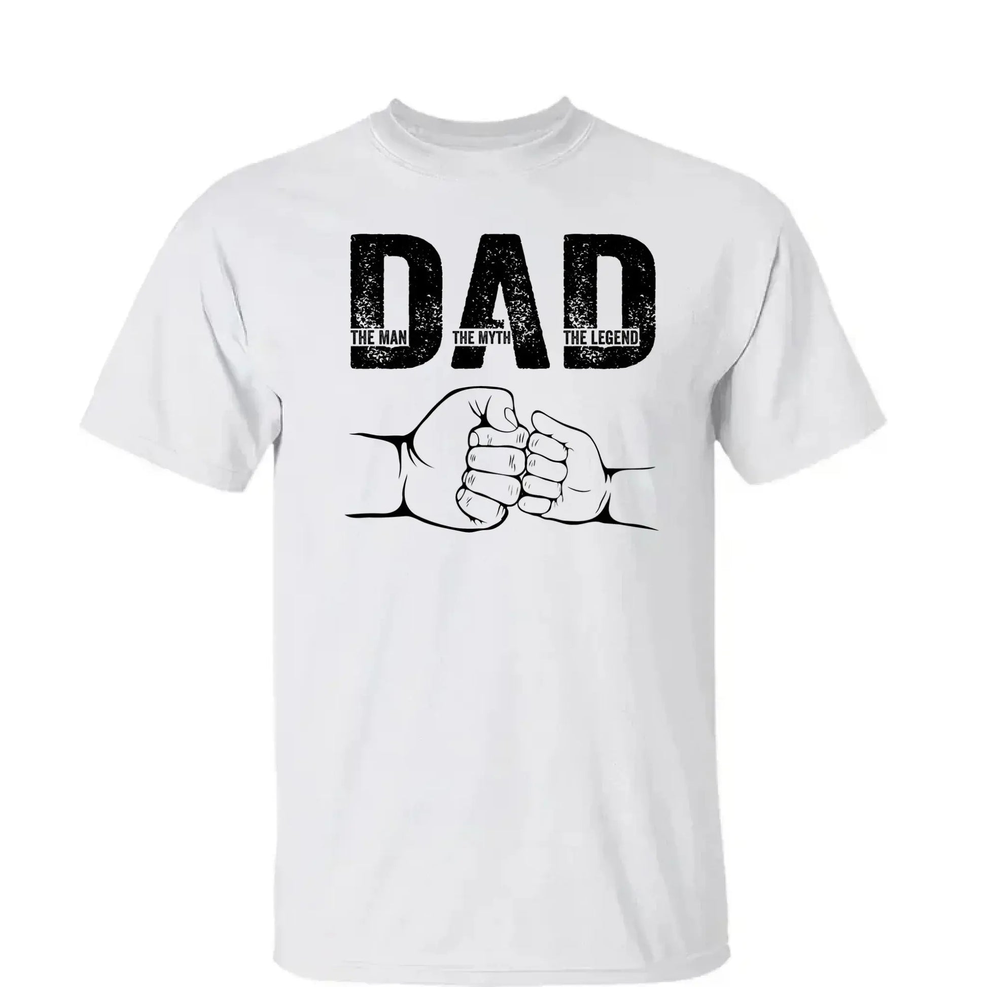 Dad: The Man, The Myth, The Legend – Personalized T-Shirt – Custom Father’s Day Gift for Dad, Papa, or Husband  Ezcustomize