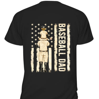 Dear Dad, We’re Awesome Thank You Shirt – Personalized Custom T-Shirt – Birthday or Father’s Day Gift for Baseball & Softball Fans  Ezcustomize