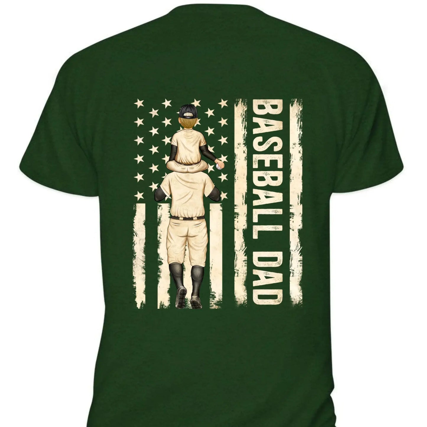 Dear Dad, We’re Awesome Thank You Shirt – Personalized Custom T-Shirt – Birthday or Father’s Day Gift for Baseball & Softball Fans  Ezcustomize