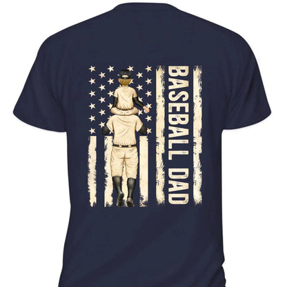 Dear Dad, We’re Awesome Thank You Shirt – Personalized Custom T-Shirt – Birthday or Father’s Day Gift for Baseball & Softball Fans  Ezcustomize